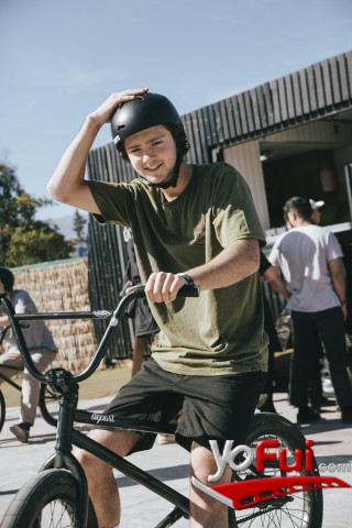 Fotografía en Halloween X invitó a reconocidos skaters a desafiar sus límites, Skatepark de La Reina