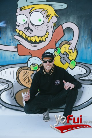 Fotografía en Halloween X invitó a reconocidos skaters a desafiar sus límites, Skatepark de La Reina