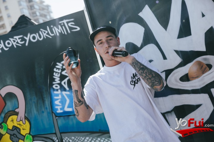 Fotografía en Halloween X invitó a reconocidos skaters a desafiar sus límites, Skatepark de La Reina