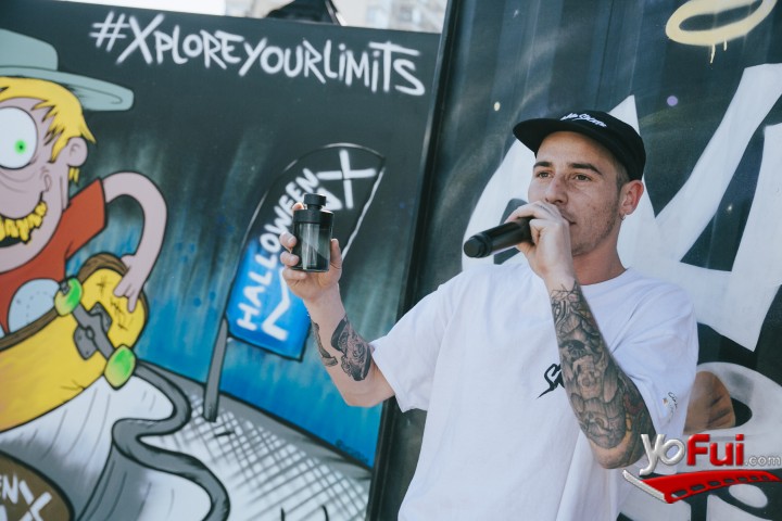 Fotografía en Halloween X invitó a reconocidos skaters a desafiar sus límites, Skatepark de La Reina