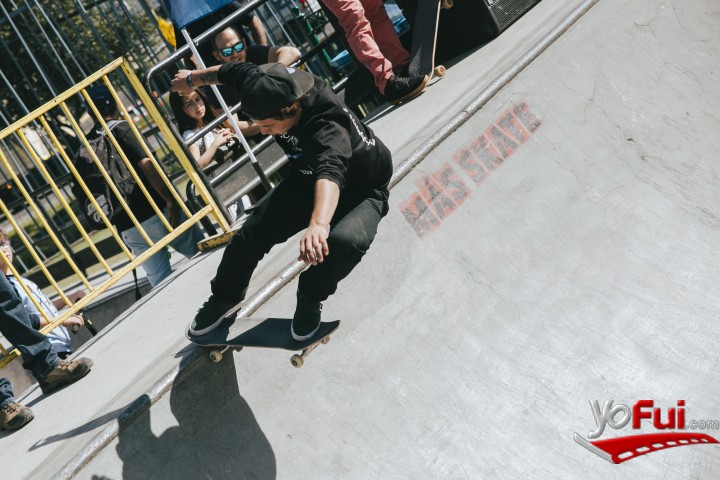 Fotografía en Halloween X invitó a reconocidos skaters a desafiar sus límites, Skatepark de La Reina