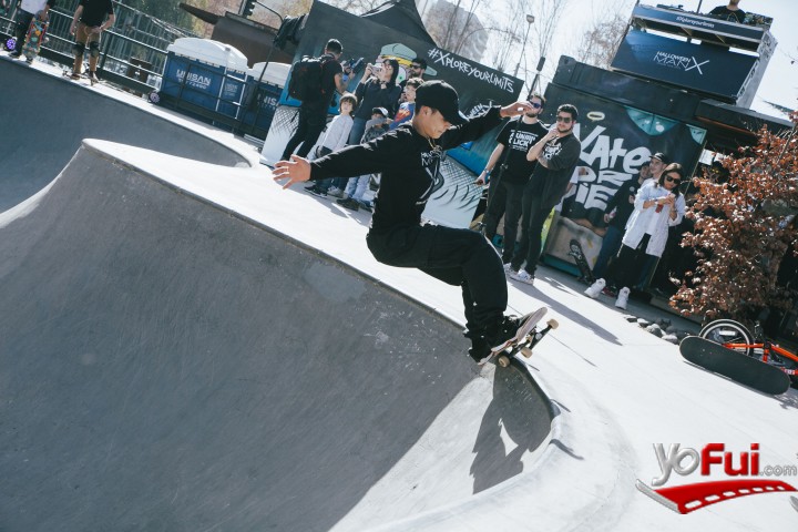 Fotografía en Halloween X invitó a reconocidos skaters a desafiar sus límites, Skatepark de La Reina
