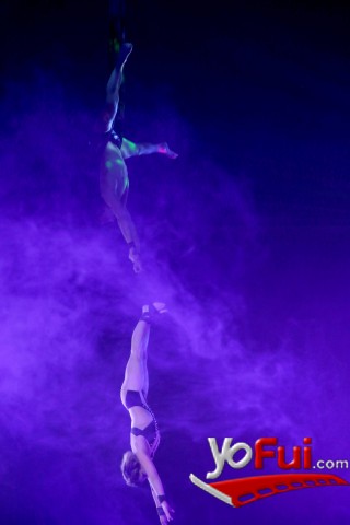 Fotografía en Gran Circo de Rusia hizo vibrar al público en su dia de estreno, Carpa en Ciudad Empresarial