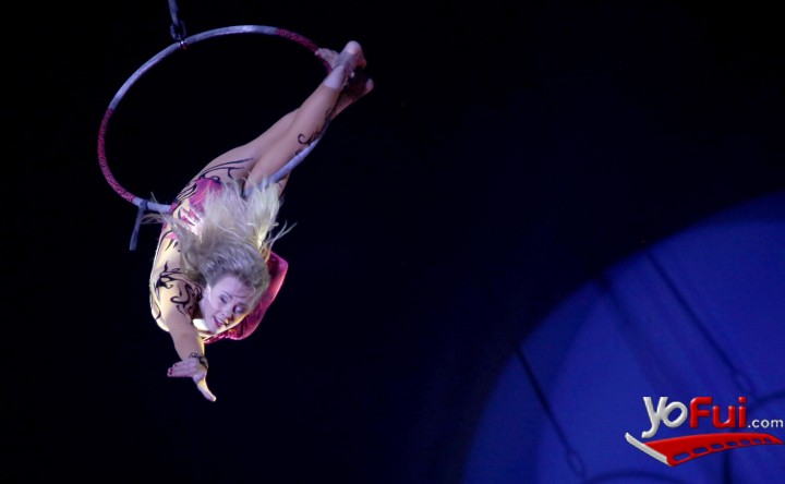 Fotografía en Gran Circo de Rusia hizo vibrar al público en su dia de estreno, Carpa en Ciudad Empresarial