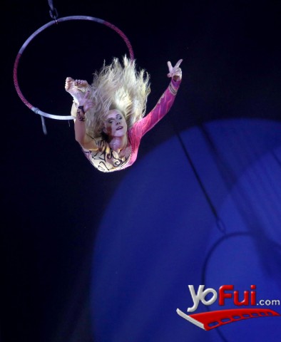 Fotografía en Gran Circo de Rusia hizo vibrar al público en su dia de estreno, Carpa en Ciudad Empresarial