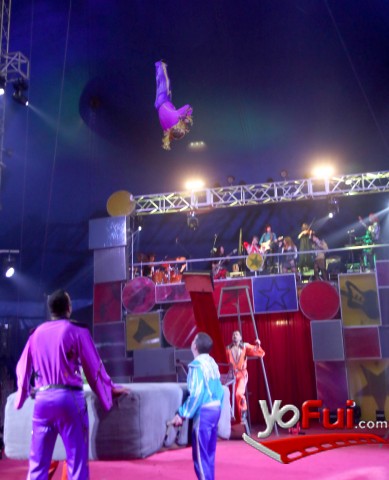 Fotografía en Gran Circo de Rusia hizo vibrar al público en su dia de estreno, Carpa en Ciudad Empresarial