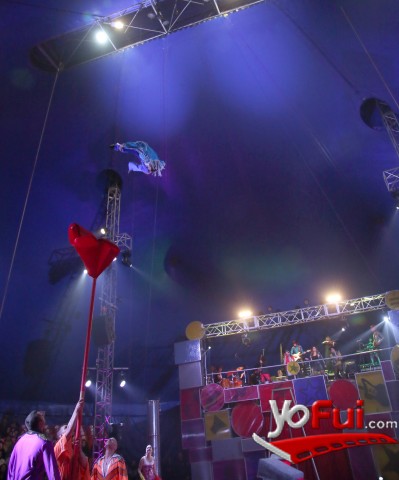 Fotografía en Gran Circo de Rusia hizo vibrar al público en su dia de estreno, Carpa en Ciudad Empresarial