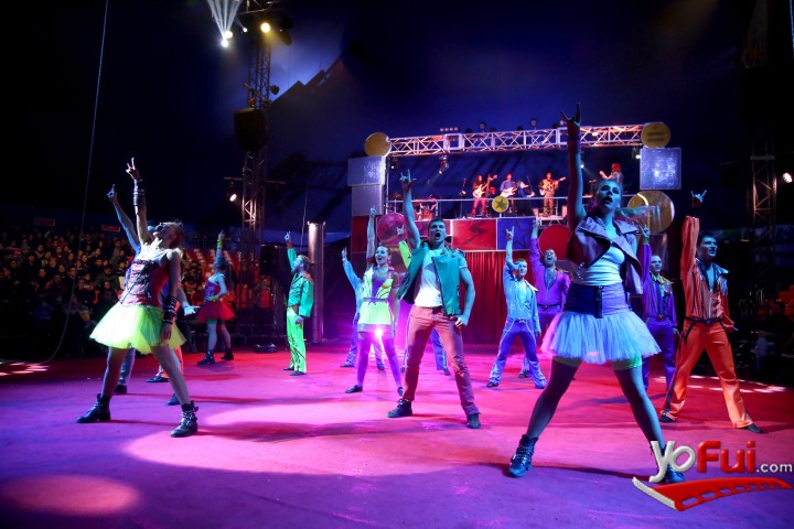 Fotografía en Gran Circo de Rusia hizo vibrar al público en su dia de estreno, Carpa en Ciudad Empresarial