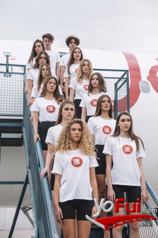 Fotografía en Llegada del más nuevo y moderno avión de JetSmart y final de Elite Model Look, FBO Aerocardal