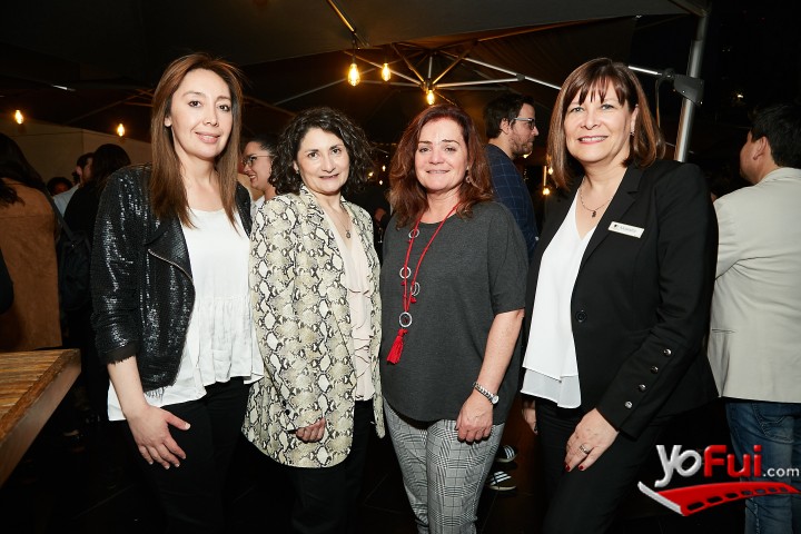 Marcia Sáez, Carla González, Verónica Clarke, Alejandra Cárdenas