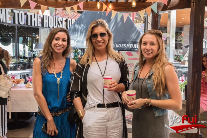 Paula Fernández en Emporio La Rosa lanzó sus nuevos helados primavera-verano 2020