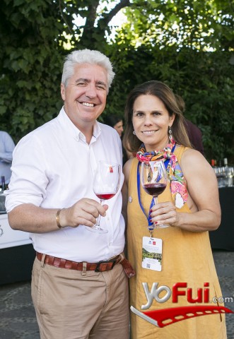 Claudio Cilveti, Gerente General de Vinos de Chile, Maite Rodríguez, Gerente Viñas de Colchagua