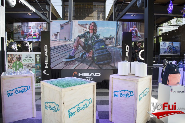 Fotografía en Head lanza innovadoras mochilas fabricadas con botellas recicladas, Bar Alonso