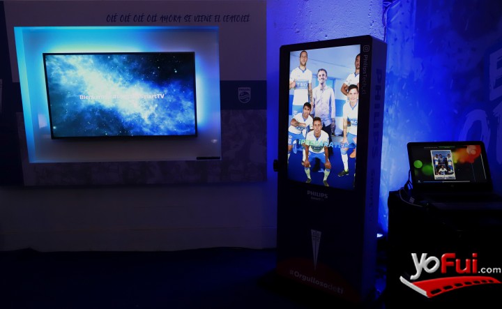 Fotografía en Philips y nueva alianza con el Club Universidad Católica, Estadio San Carlos de Apoquindo
