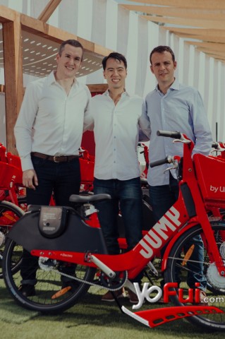 YoFui.com Uber incorpora a su plataforma bicicletas eléctricas, Explanada del Centro Parque (8922)