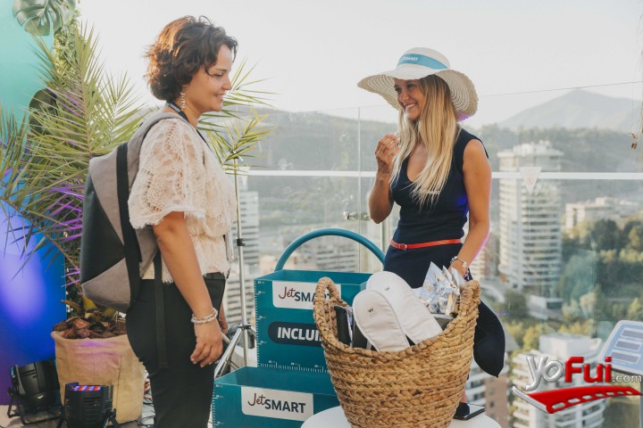 Fotografía en JetSMART y W Santiago relanzan la temporada de verano con fiesta "Tusammer", Terraza del Red2One