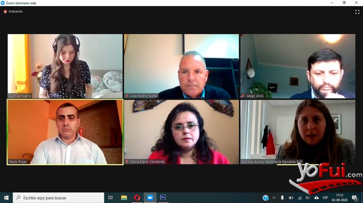 Fotografía en Conversatorio “Comunidad del Mar, Mujeres del Mar”, Facebook Live