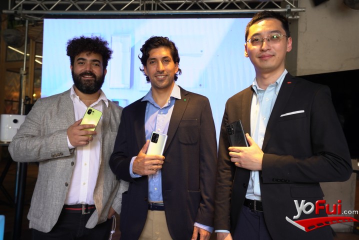 Jesús Echezuría, Marketing Manager Xiaomi Chile, Martín Castro, Antonio Ren