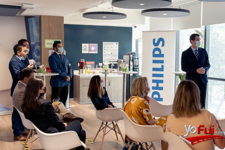Fotografía en Embajadora de los Países  Bajos Visitó Instalaciones de Philips Chile, Philips Chile