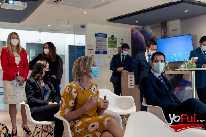 Fotografía en Embajadora de los Países  Bajos Visitó Instalaciones de Philips Chile, Philips Chile