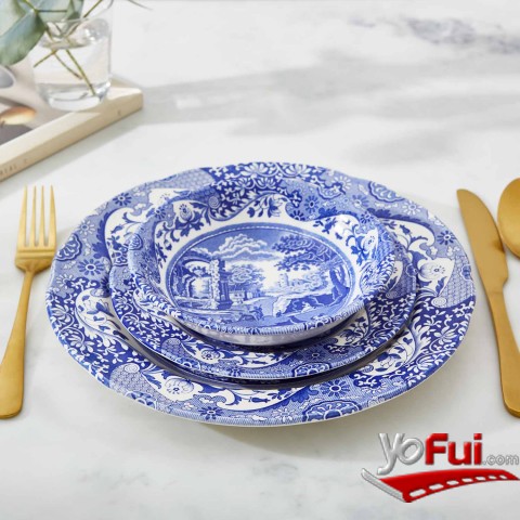 Blue Italian 10.5 Inch Plate