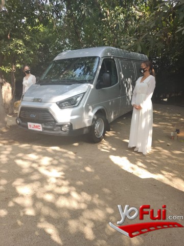 Fotografía en JMC lanzó la primera camioneta eléctrica en Chile, Hacienda Porvenir