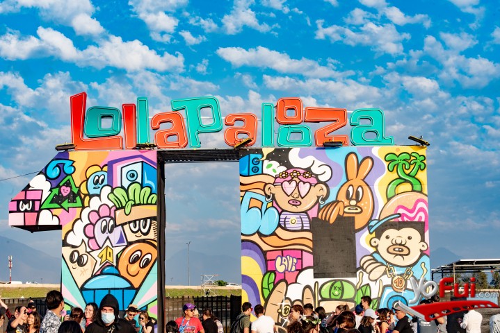 Fotografía en Lollapalloza Chile 2022, Parque Bicentenario Cerrillos