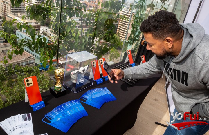 Fotografía en vivo lanza nuevos dispositivos V25 y V25Pro, Terraza del Hotel Hyatt Centric