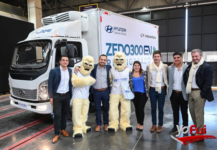 Equipo Hyundai Camiones & Buses ZEDO 300 EV Refrigerado