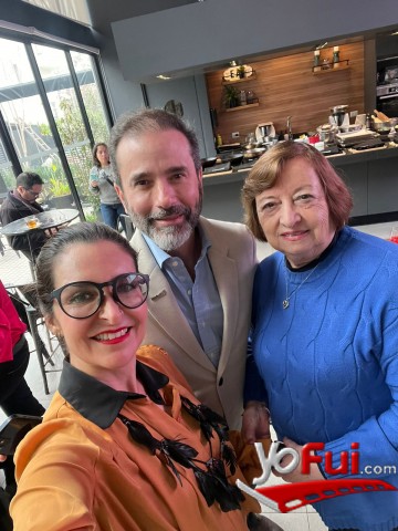 Andrea González, Uberto Brunicardi, Marina Meneses Weber