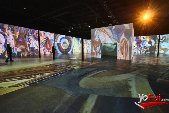 Fotografía en Inauguración Fixiona:  El primer espacio de arte inmersivo en Chile, Fixiona