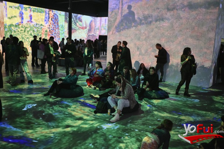 Fotografía en Inauguración Fixiona:  El primer espacio de arte inmersivo en Chile, Fixiona