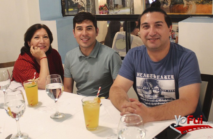 Gladys Cárdenas, Leandro Zuñiga, Raúl Agurto