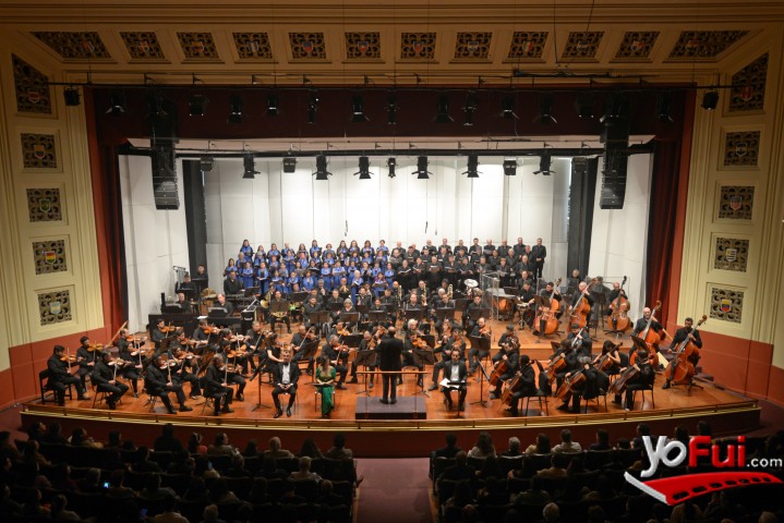 Fotografía en Presentación Carmina Burana, la gran obra sinfónico-coral del compositor alemán Carl Orff, Teatro Aula Magna