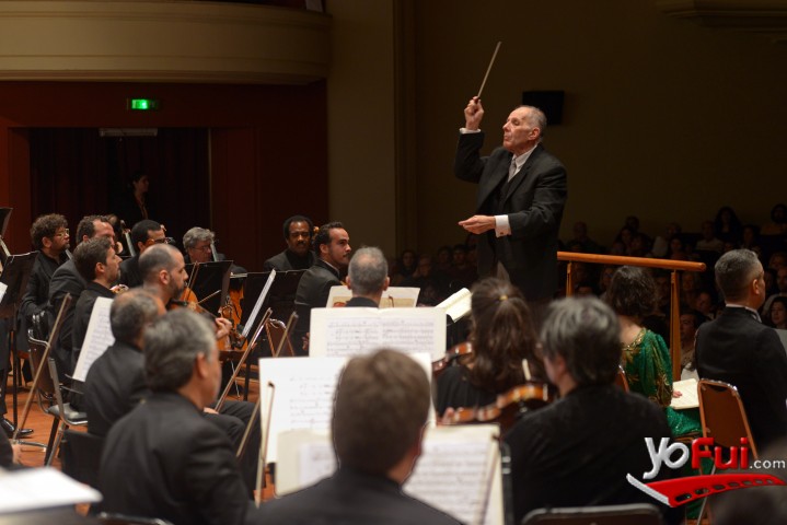 Fotografía en Presentación Carmina Burana, la gran obra sinfónico-coral del compositor alemán Carl Orff, Teatro Aula Magna