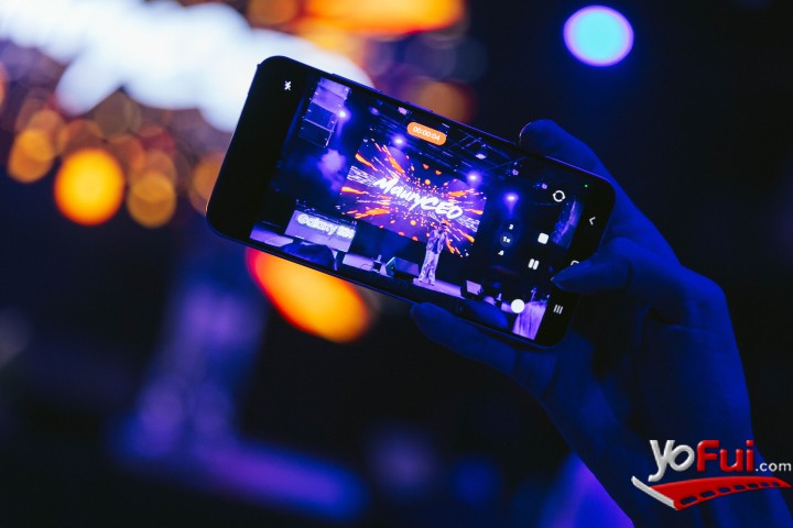 Smartphone captando el momento