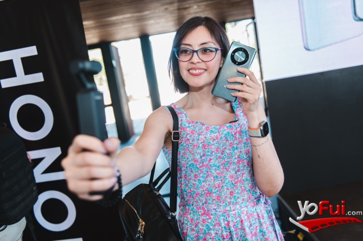 Fotografía en HONOR presenta en Chile su nuevo smartphone  HONOR Magic6 Lite, Centro de Eventos Botánico