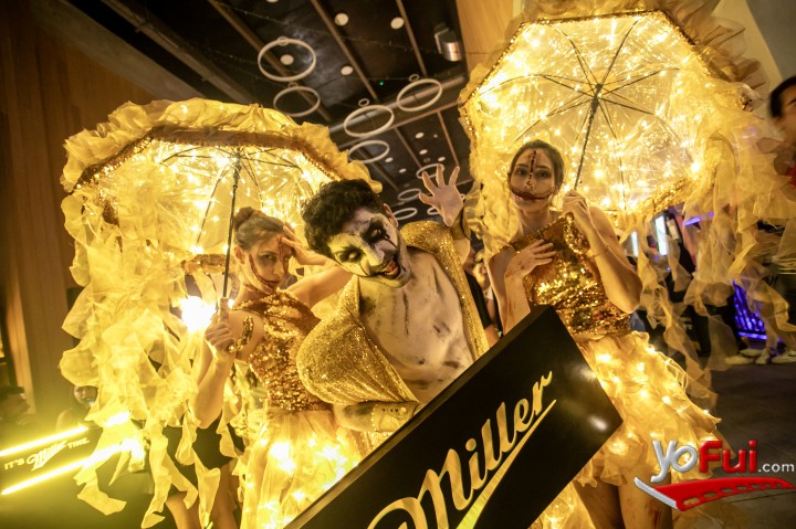 Fotografía en Cerveza Miller celebró Halloween a lo grande en Santiago, Hilaria