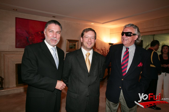 Pedro Velasco, Manuel José Prieto (Agregado Comercial Emb. Chile), Alvaro Kovacevic