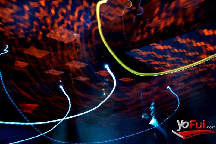 Luces en la fiesta del bosque