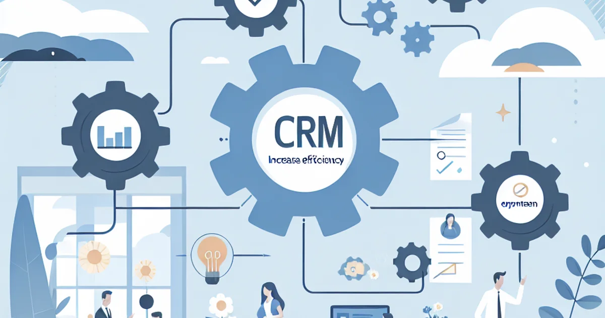 crm for salgsprocesoptimering: øg effektiviteten