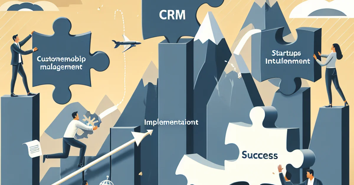 CRM-implementeringsudfordringer for startups: Løsninger