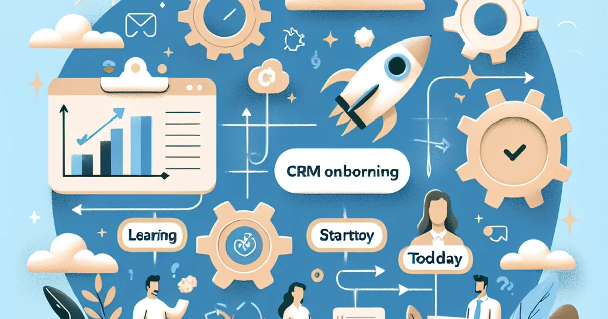 crm onboarding strategier for startups: succes