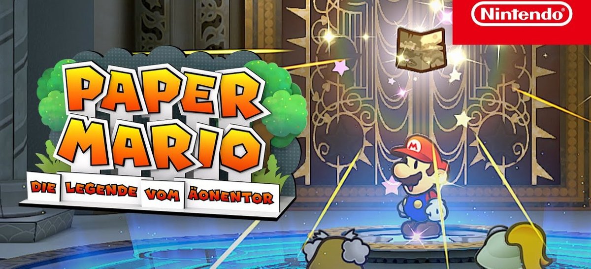 Nintendo is excited to release Paper Mario: The Legend of the Aeon Gate with a new teaser