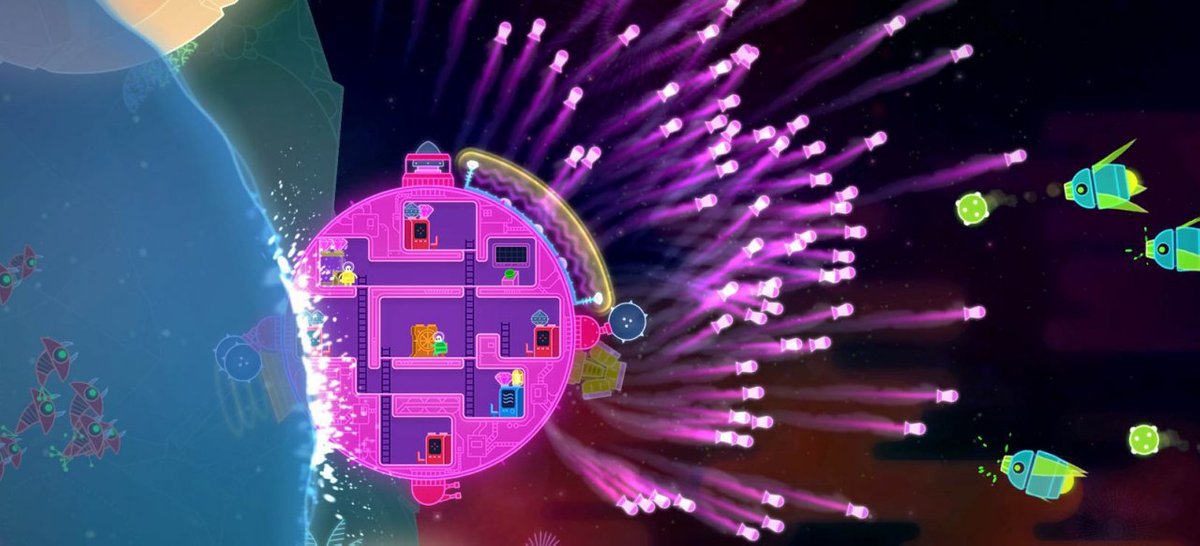 Lovers in a Dangerous Spacetime