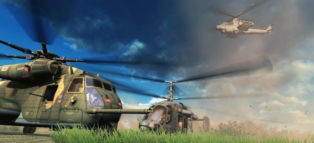 Heliborne