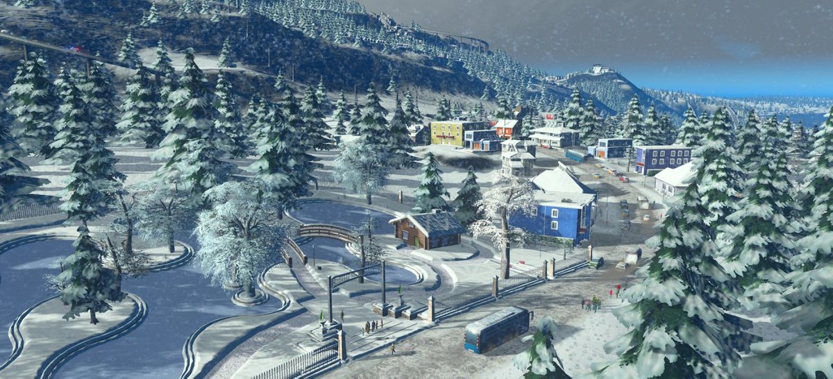 Cities: Skylines - Snowfall