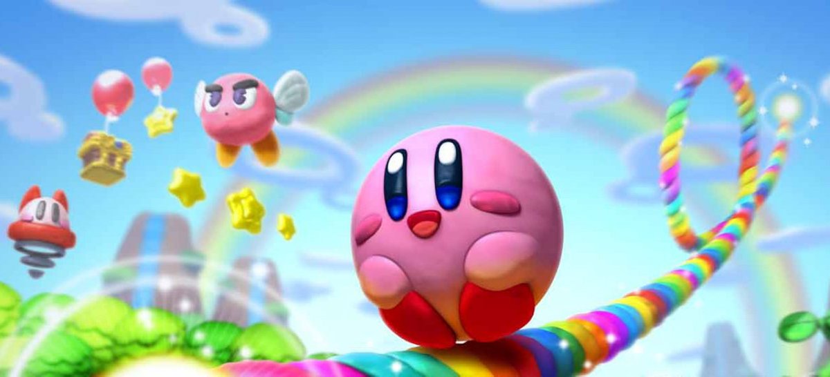 Kirby und der Regenbogen-Pinsel