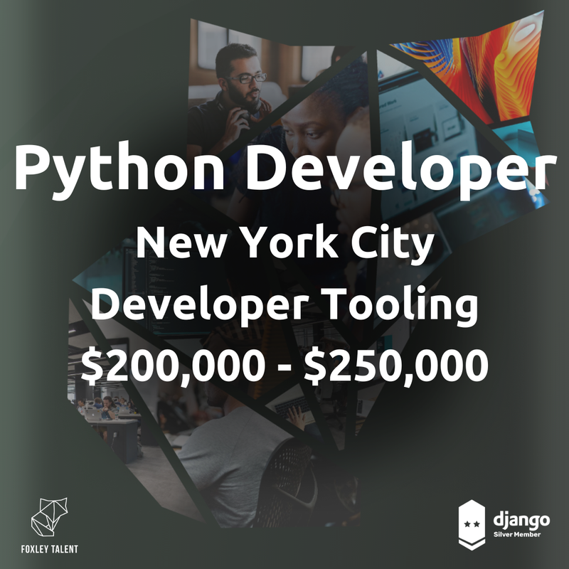 250k NYC Python Developer