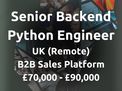 Backend Python Django Engineer